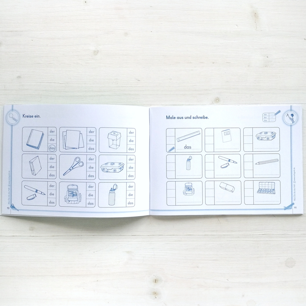 Mein Der-die-das-Heft: Wortschatz „Schule" Mein Der-die-das-Heft: Wortschatz „Schule"