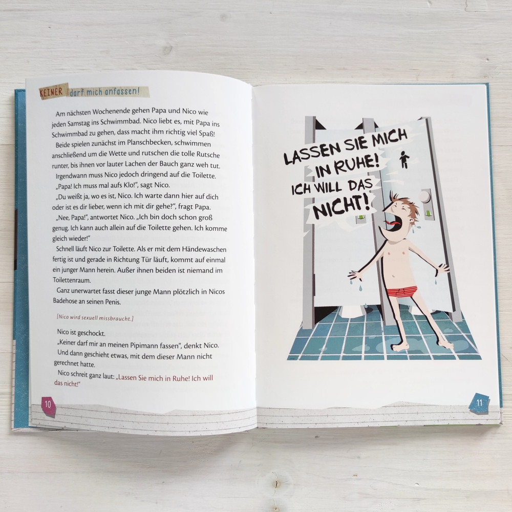 "NEIN! Ich will das nicht!" "NEIN! Ich will das nicht!"