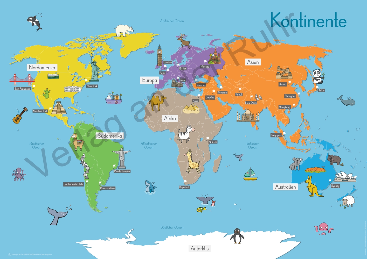 6 A1-Merk-Poster für den Sachunterricht – Jahreskreis, Körper, Waldtiere, Epochen, Kontinente, vom Korn zum Brot 6 A1-Merk-Poster für den Sachunterricht – Jahreskreis, Körper, Waldtiere, Epochen, Kontinente, vom Korn zum Brot