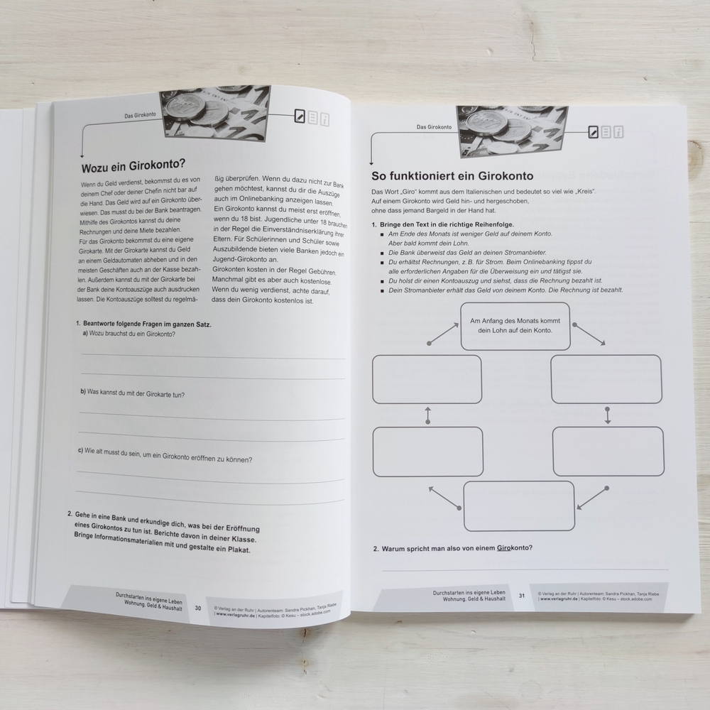 Durchstarten ins eigene Leben - Wohnung, Geld und Haushalt Durchstarten ins eigene Leben - Wohnung, Geld und Haushalt