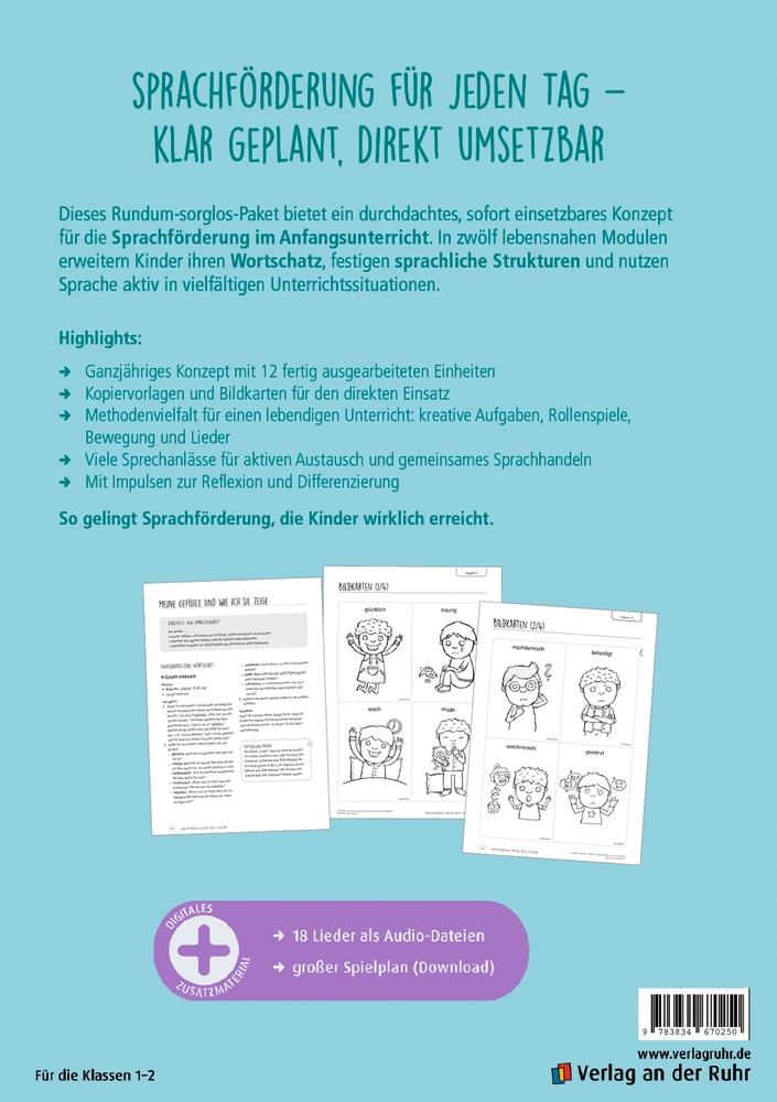Sprachförderung für das ganze Schuljahr