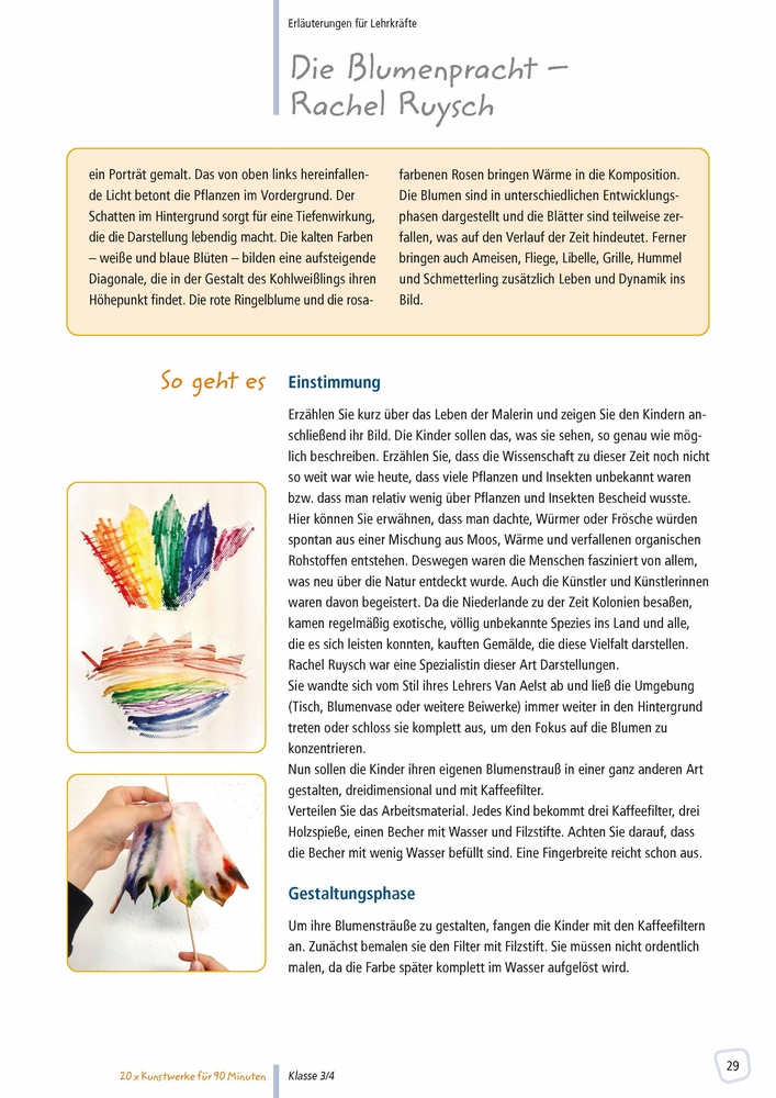 20 x Kunstwerke für 90 Minuten - Klasse 3/4