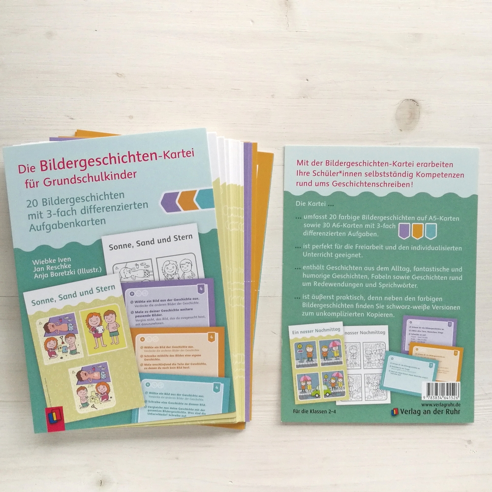 Die Bildergeschichten-Kartei für Grundschulkinder Die Bildergeschichten-Kartei für Grundschulkinder
