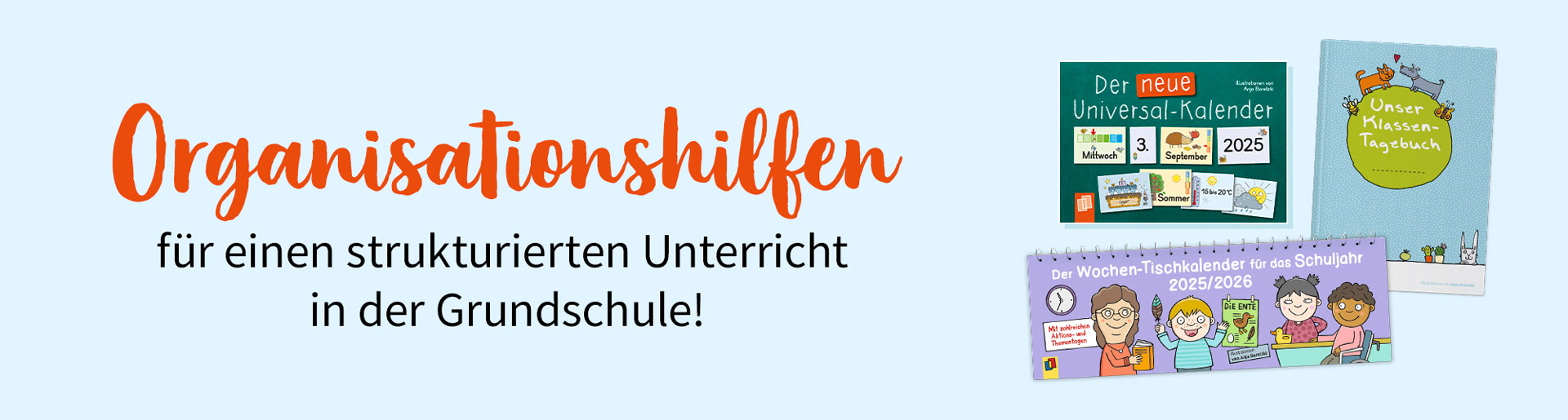 Organisationshilfen für strukturierten Unterricht in der Grundschule