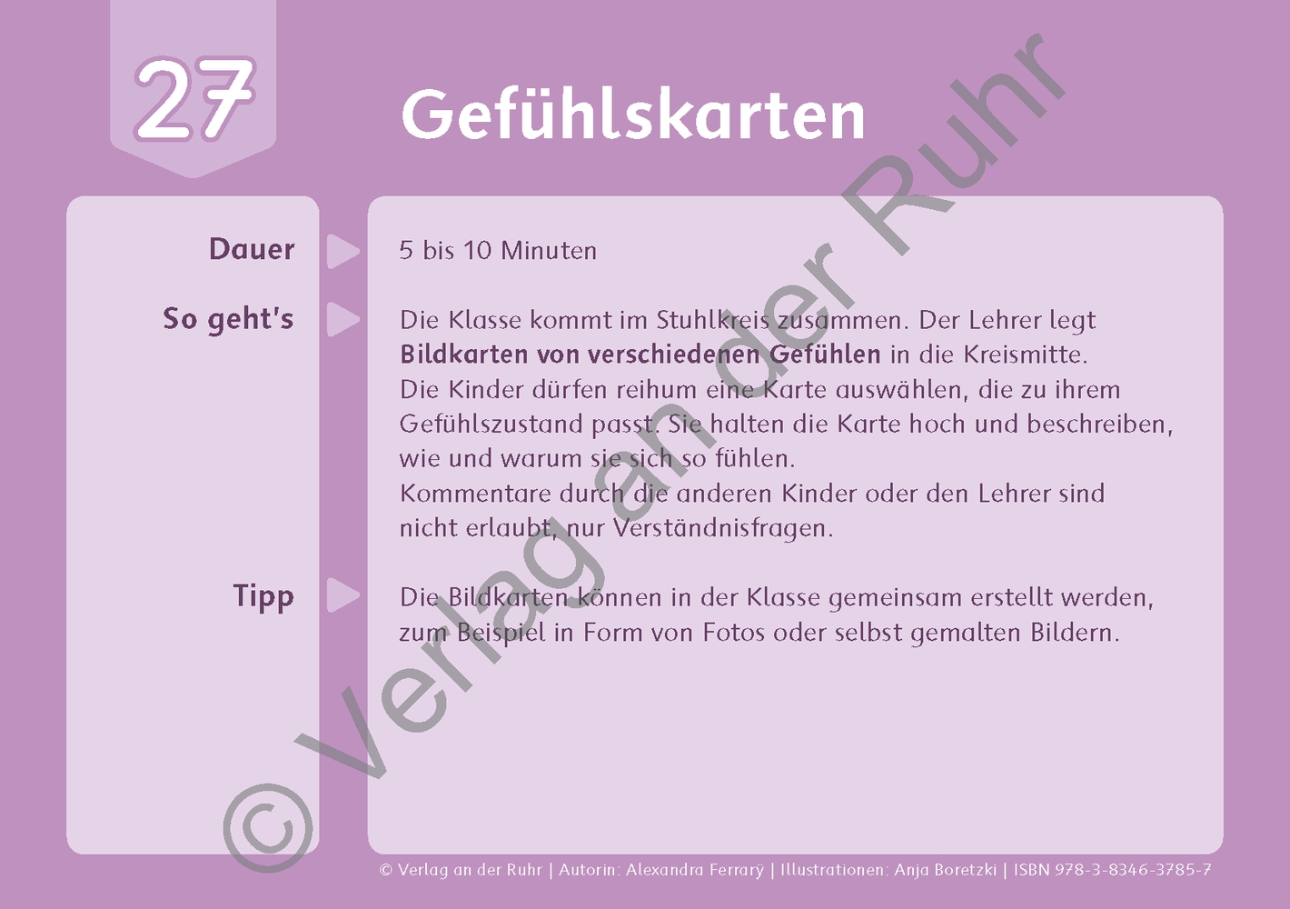 Die Methoden-Kartei Die Methoden-Kartei