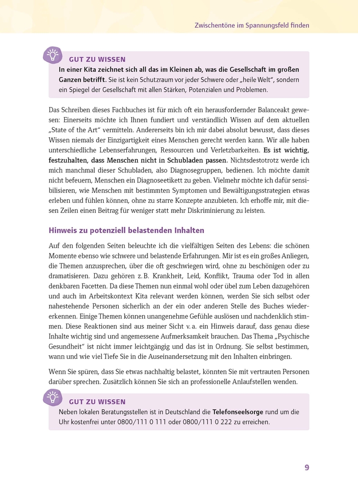 Psychische Erkrankungen im Kita-Team