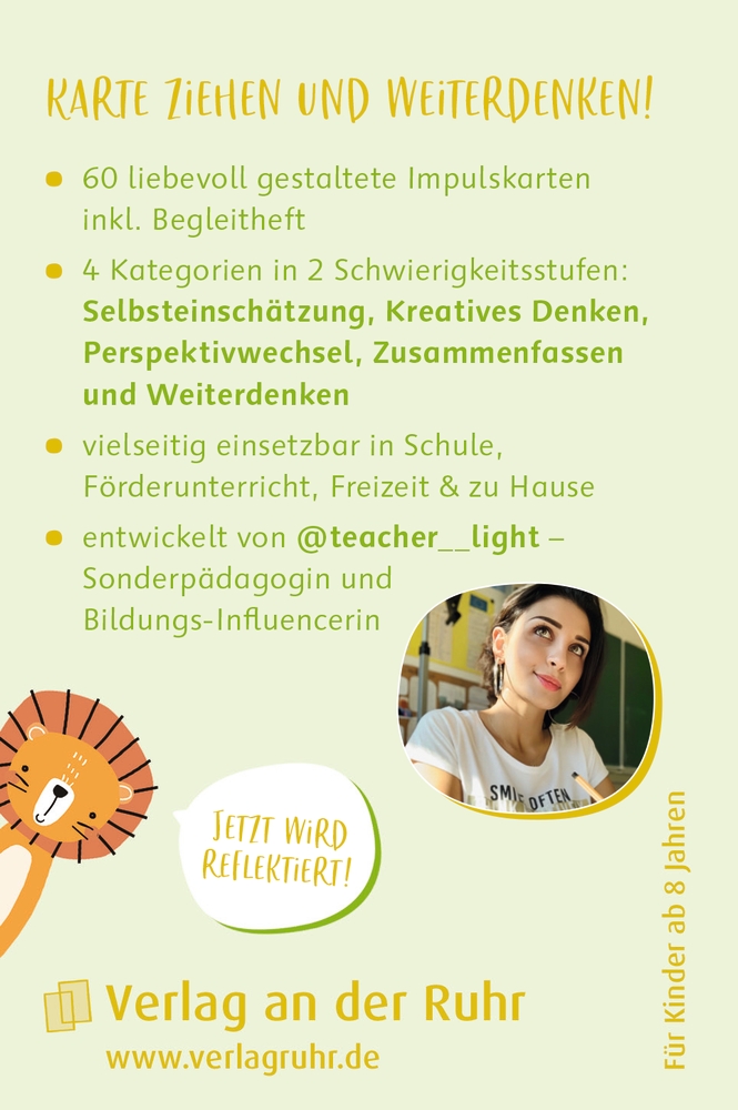 Reflexions-Zeit! 60 Impulskarten zum Wiederholen, Vertiefen und Weiterdenken