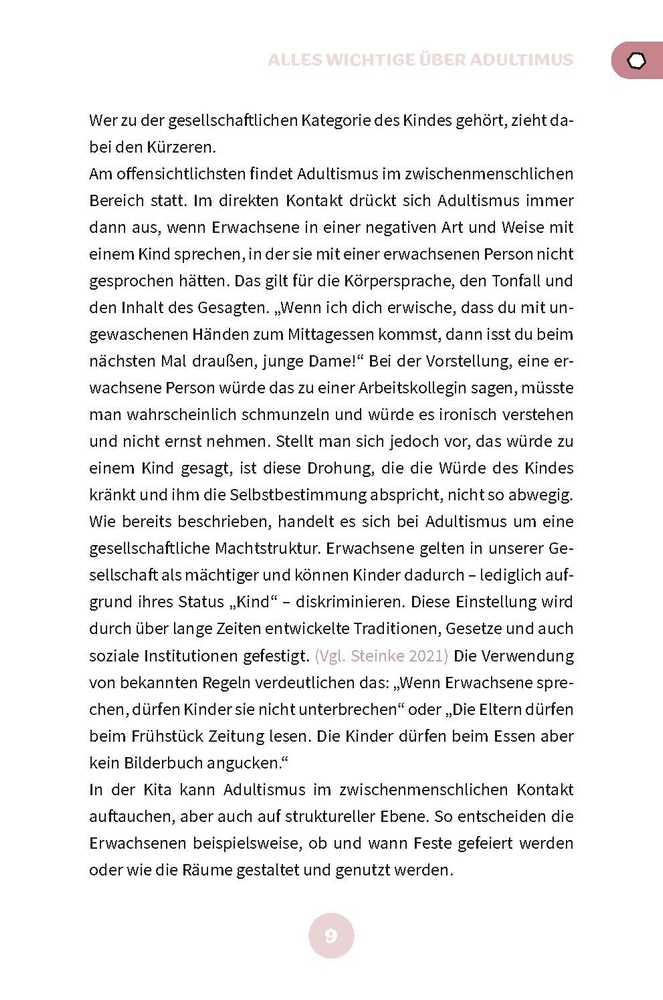 Adultismus in der Kita