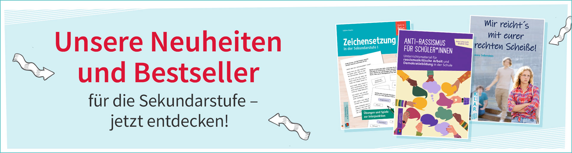 Unsere Neuheiten und Bestseller für die Sekundarstufe