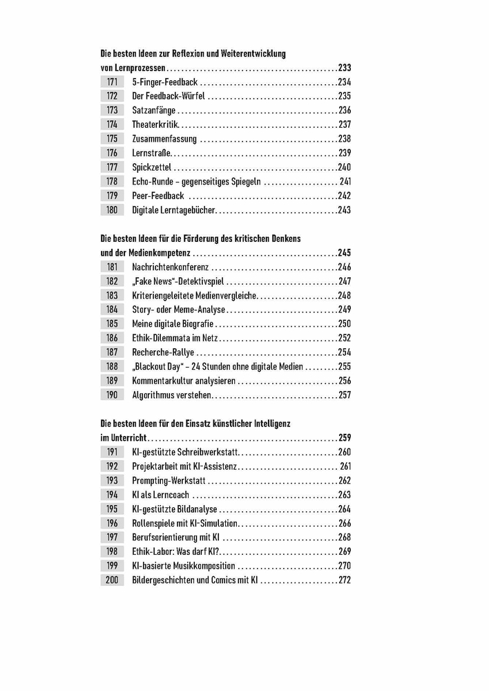 Die 200 besten Unterrichtsmethoden für die Sekundarstufe