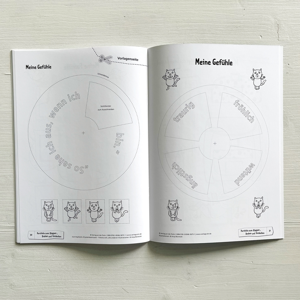 Portfolio zum Klappen, Drehen und Entdecken - Band 1 Portfolio zum Klappen, Drehen und Entdecken - Band 1