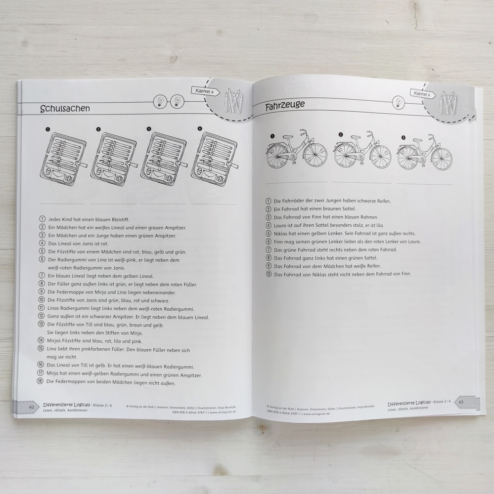 Differenzierte Logicals – Klasse 2-4