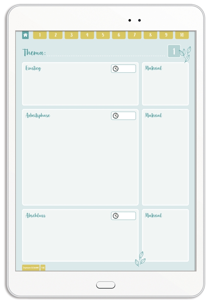 Meine Unterrichtsreihe digital geplant - PDF-Basis-Lizenz Meine Unterrichtsreihe digital geplant - PDF-Basis-Lizenz