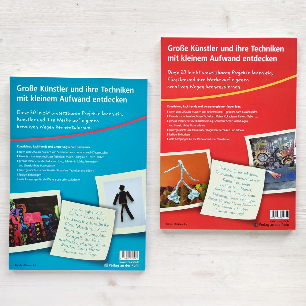 20 x Künstler für 90 Minuten – Klasse 3/4 20 x Künstler für 90 Minuten – Klasse 3/4