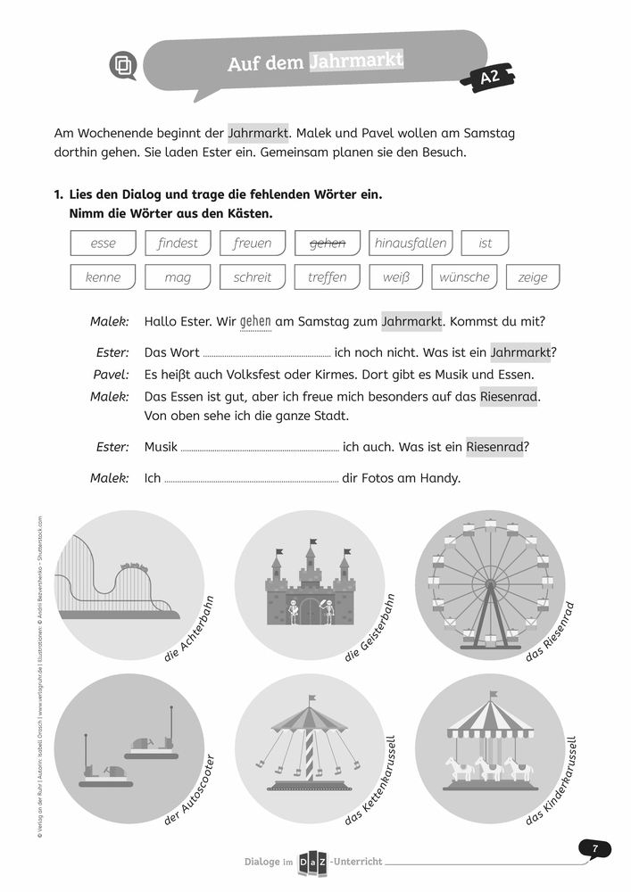 Dialoge im DaZ-Unterricht