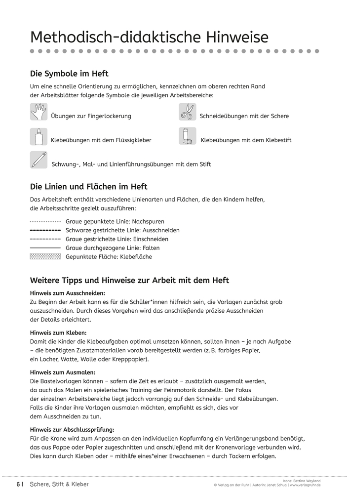 Schere, Stift und Kleber –  spielerisch die Feinmotorik fördern