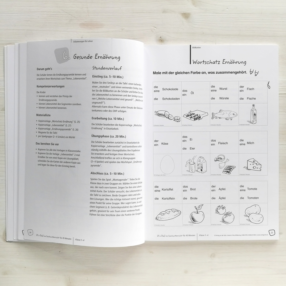 25 x DaZ im Sachunterricht für 45 Minuten – Klasse 1-4 25 x DaZ im Sachunterricht für 45 Minuten – Klasse 1-4