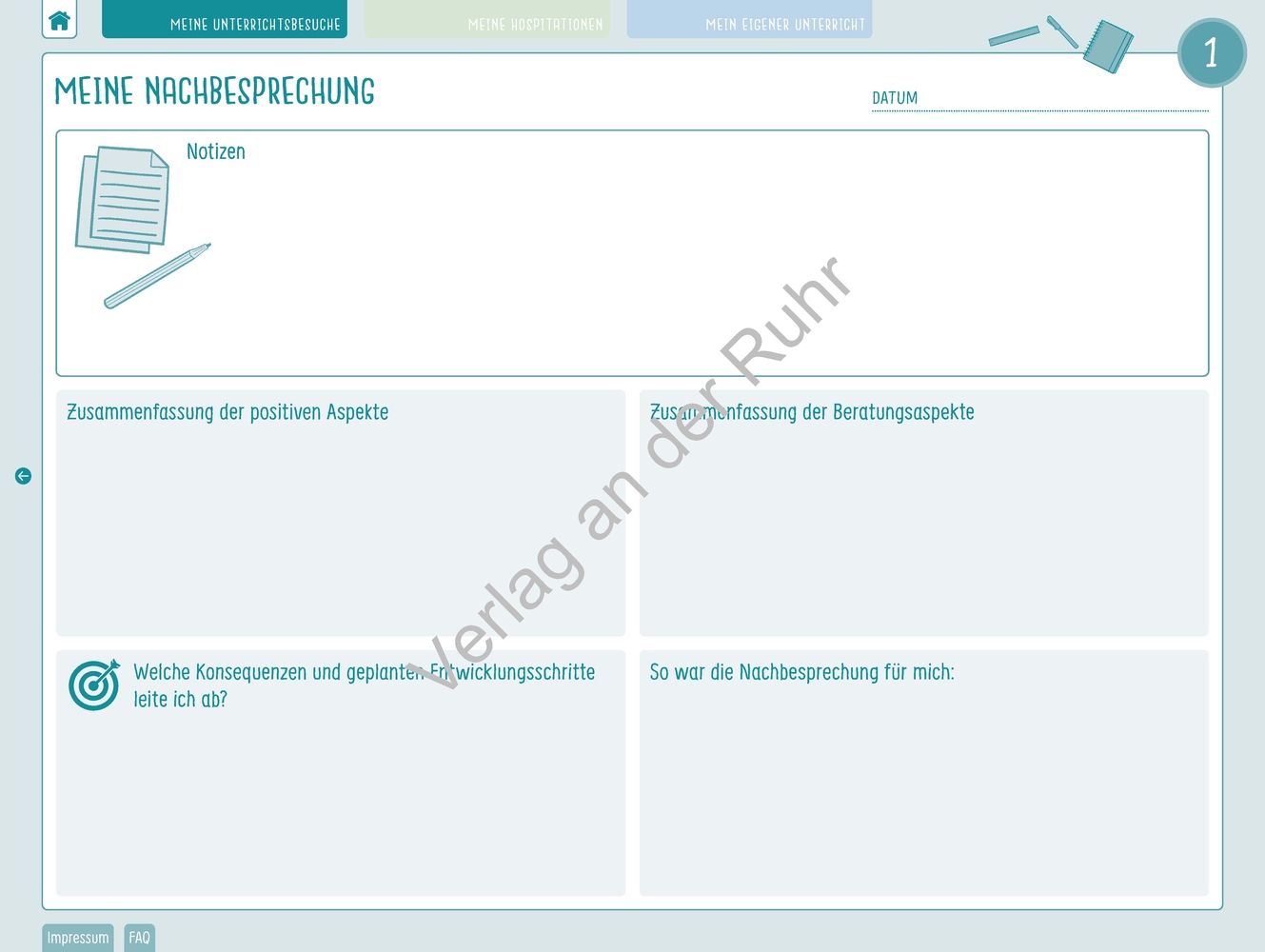 Meine digitale Stundenreflexion - PDF-Basis-Lizenz Meine digitale Stundenreflexion - PDF-Basis-Lizenz