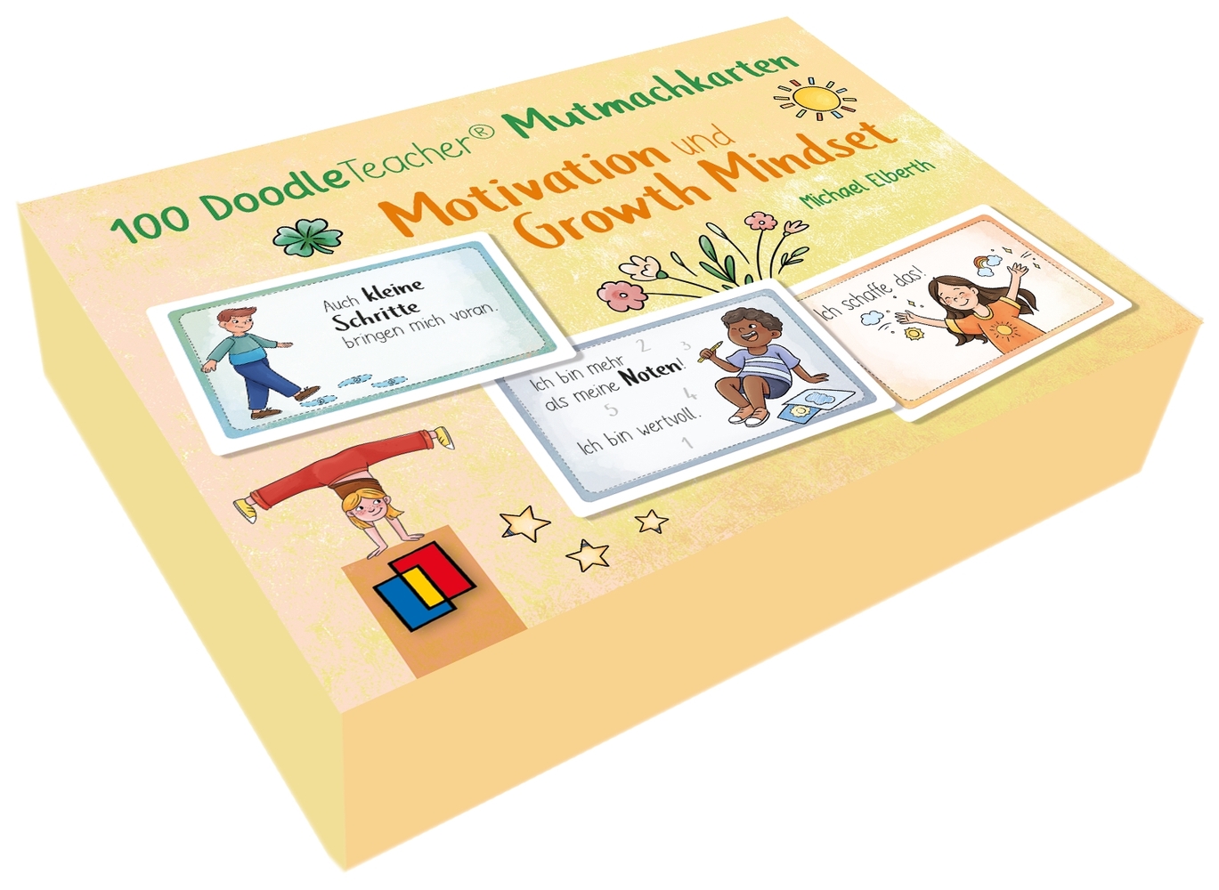 100 Doodleteacher Mutmachkarten - Motivation und Growth Mindset