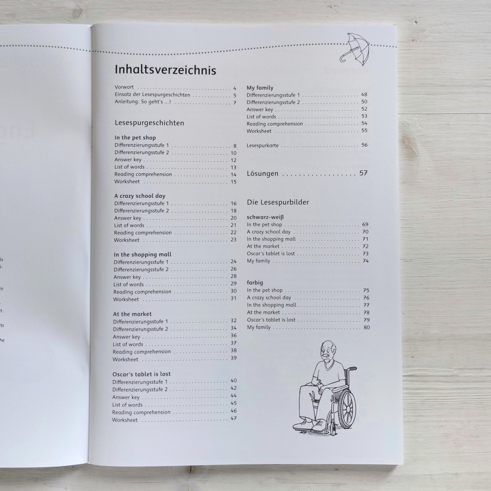 Einfache Lesespurgeschichten für den Englischunterricht Einfache Lesespurgeschichten für den Englischunterricht