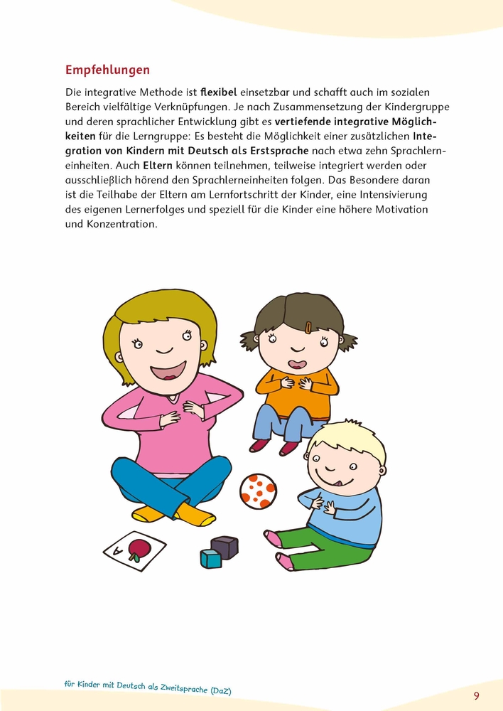 Systematische Sprachförderung für Kinder ​mit Deutsch als Zweitsprache (DaZ)
