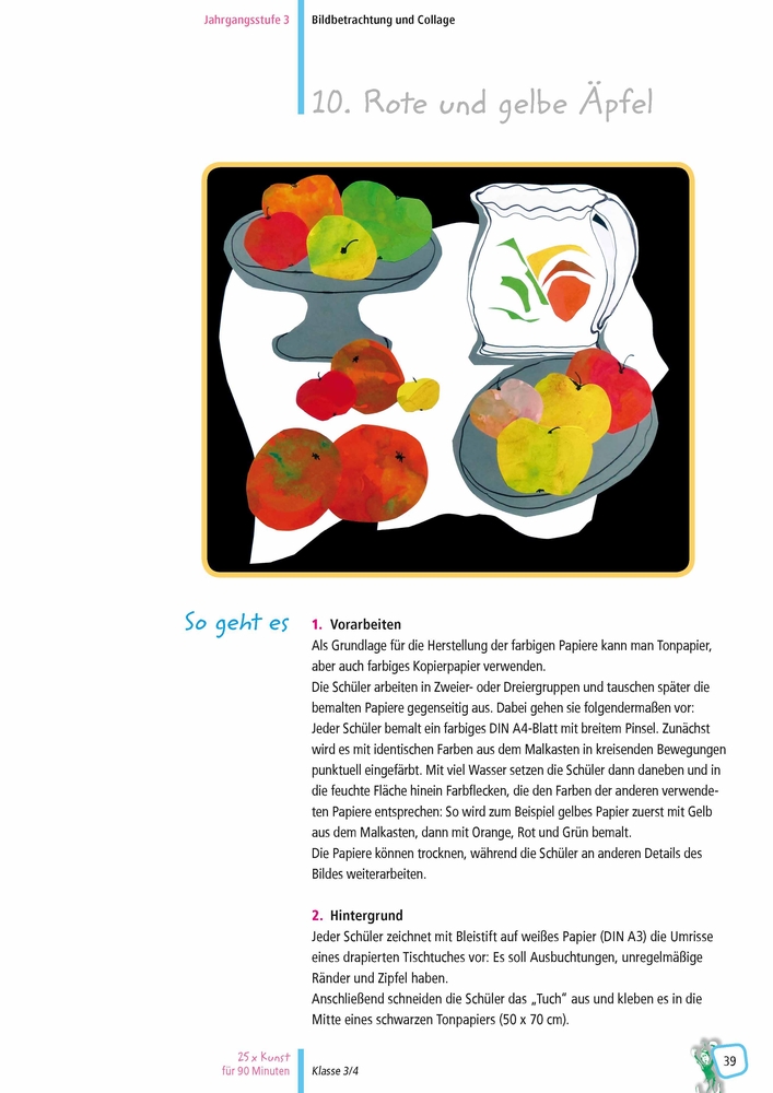25 x Kunst für 90 Minuten – Klasse 3/4