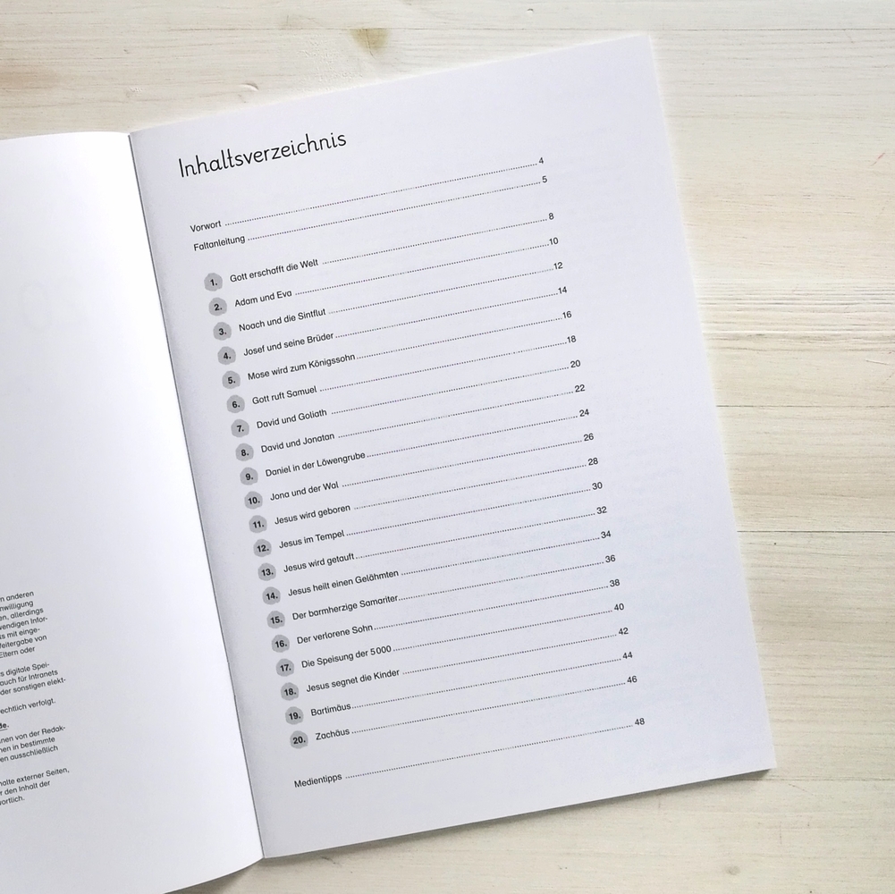 20 Mini-Bücher zu Bibelgeschichten 20 Mini-Bücher zu Bibelgeschichten