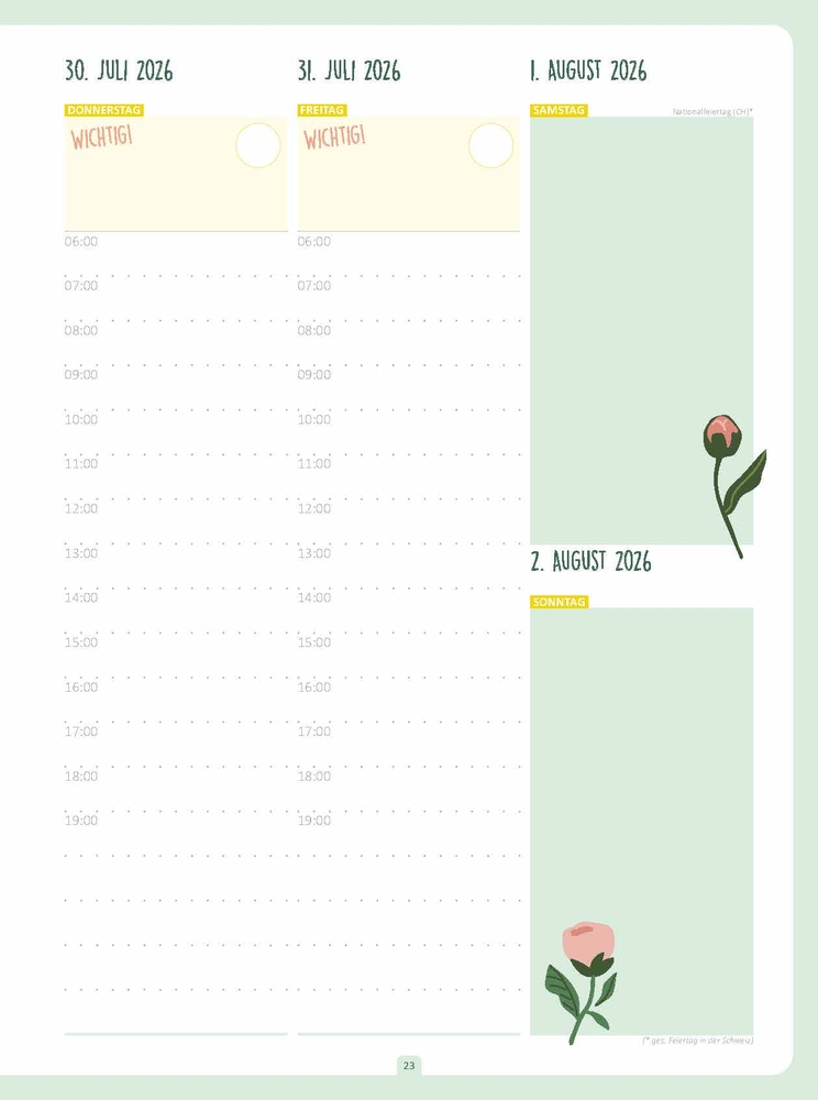 Der Rundum-Kita-Planer für das Jahr 2026/2027