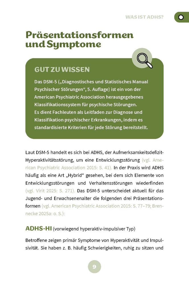 AD(H)S in der Kita AD(H)S in der Kita