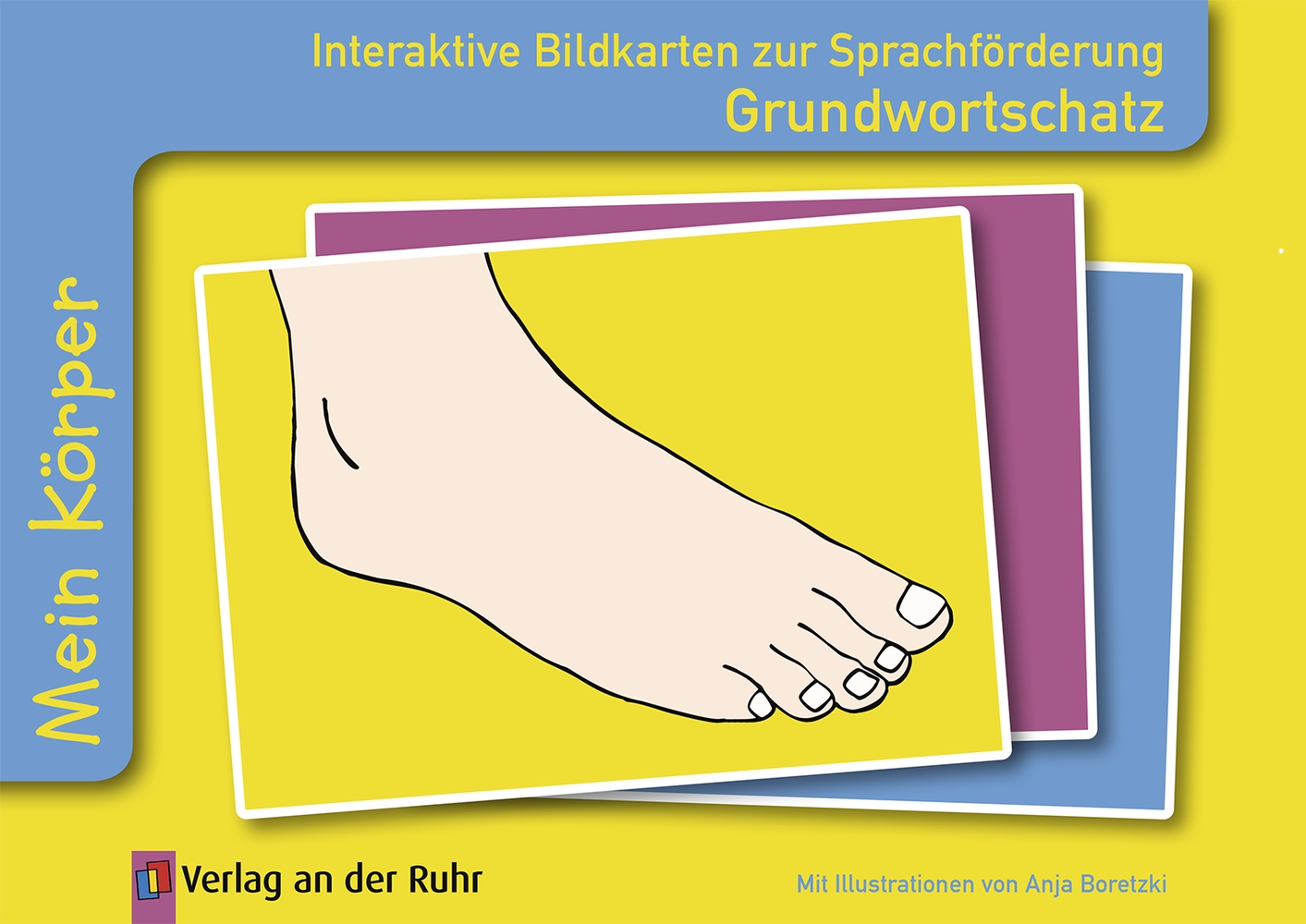 Interaktive Bildkarten zur Sprachförderung Grundwortschatz – Mein Körper