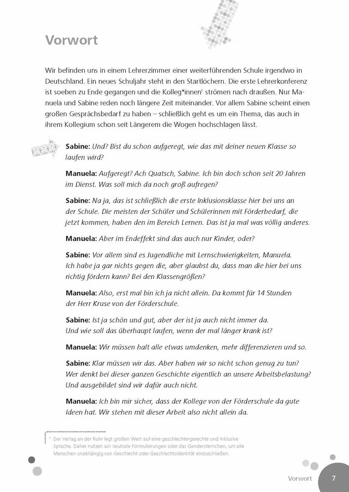 Rund um den Förderschwerpunkt Lernen