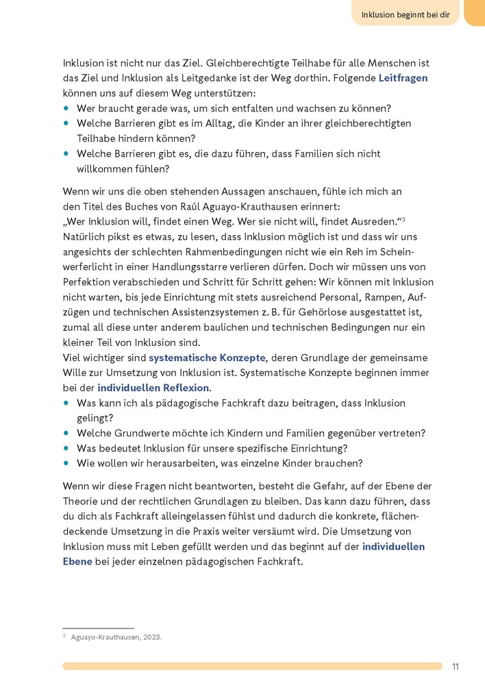 Inklusion! Aber wie?