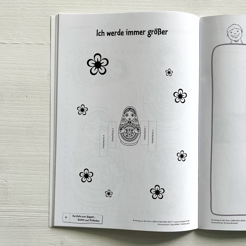 Portfolio zum Klappen, Drehen und Entdecken - Band 1 Portfolio zum Klappen, Drehen und Entdecken - Band 1