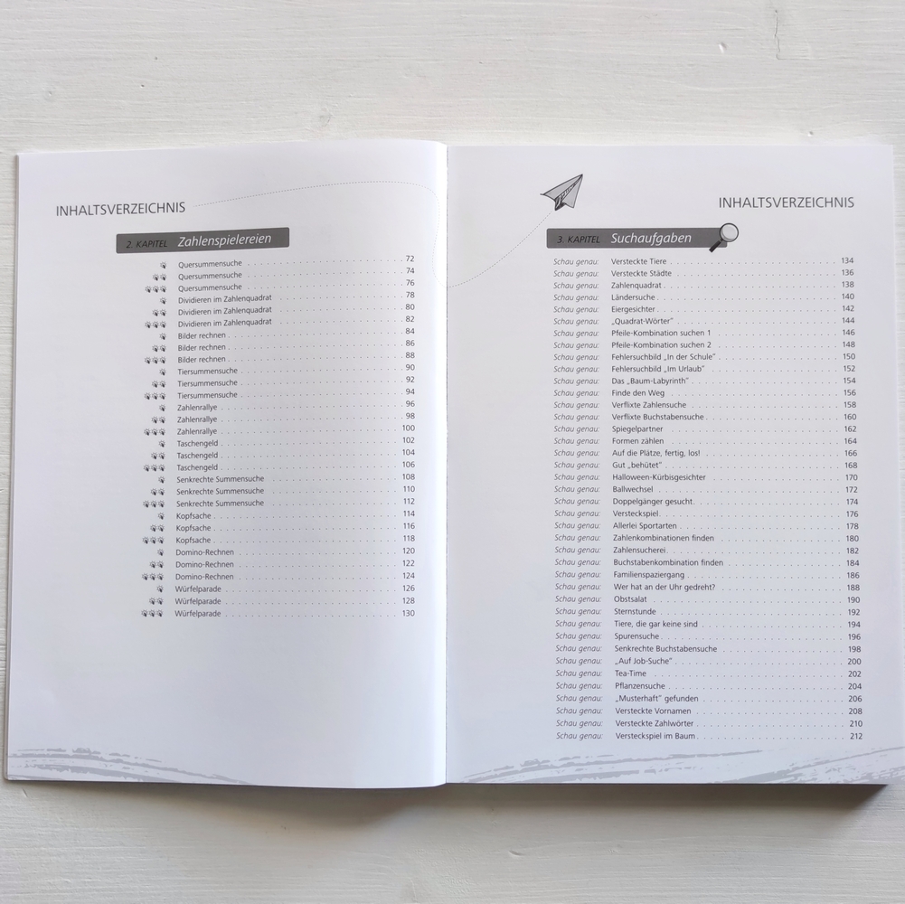 100 x Wahrnehmung und Konzentration 100 x Wahrnehmung und Konzentration