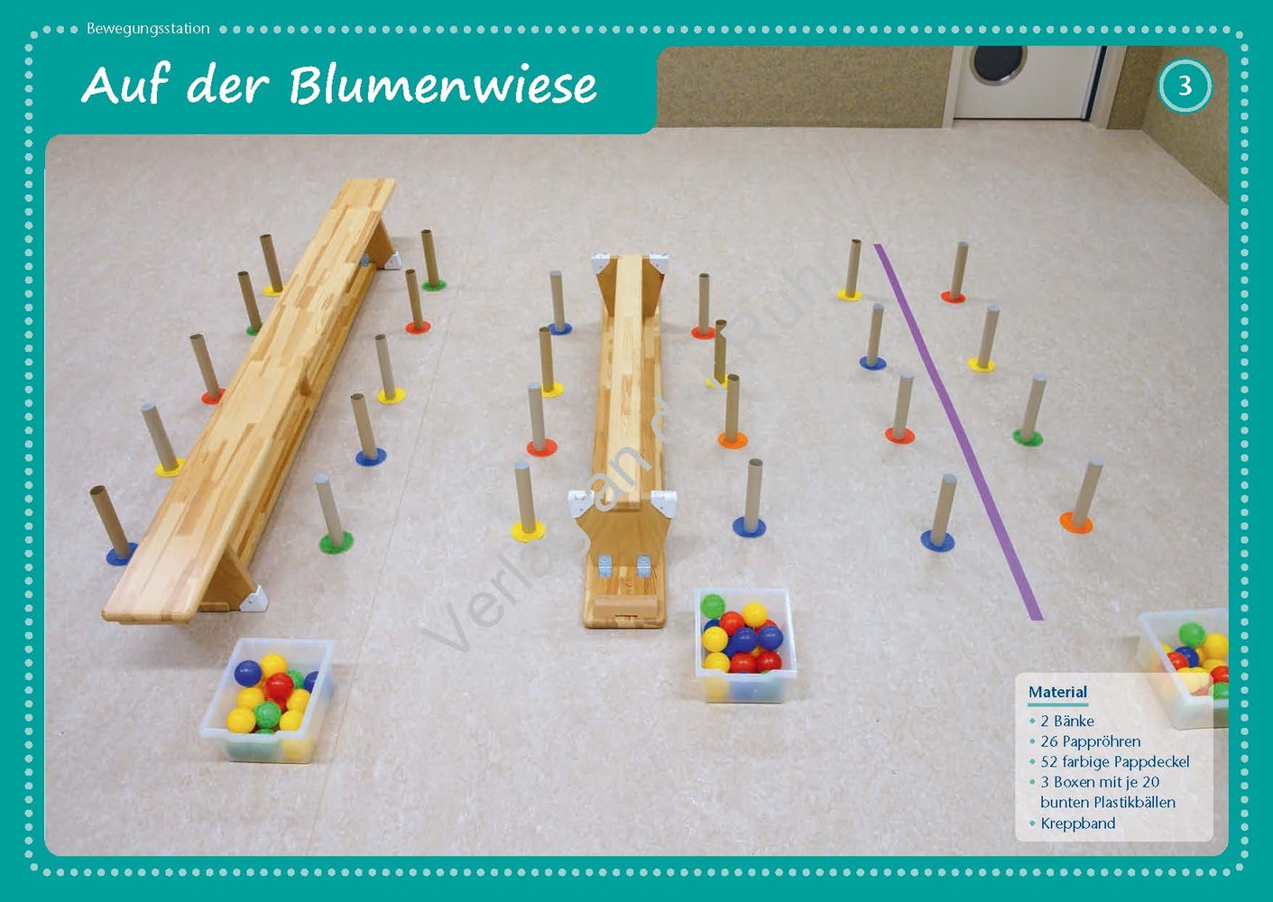 Bewegungsstationen für Vorschulkinder Bewegungsstationen für Vorschulkinder