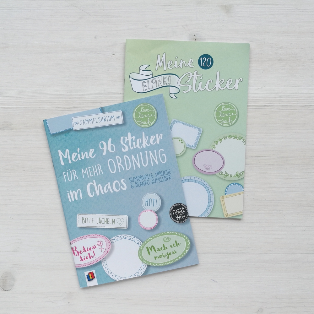 Meine 96 Sticker für mehr Ordnung im Chaos – Humorvolle Sprüche und Blanko-Aufkleber Meine 96 Sticker für mehr Ordnung im Chaos – Humorvolle Sprüche und Blanko-Aufkleber