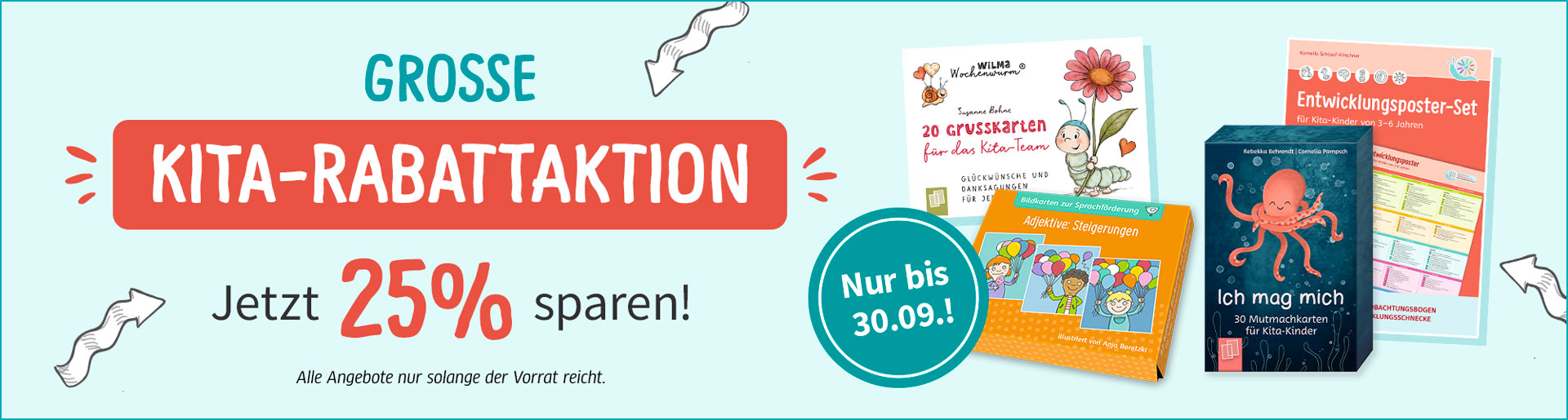 Kita-Rabattaktion – Jetzt 25% sparen!