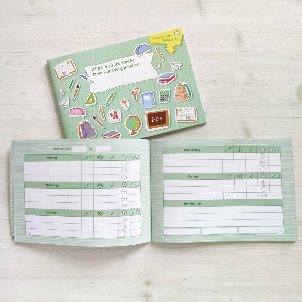Alles voll im Blick! Mein Hausaufgabenheft Alles voll im Blick! Mein Hausaufgabenheft