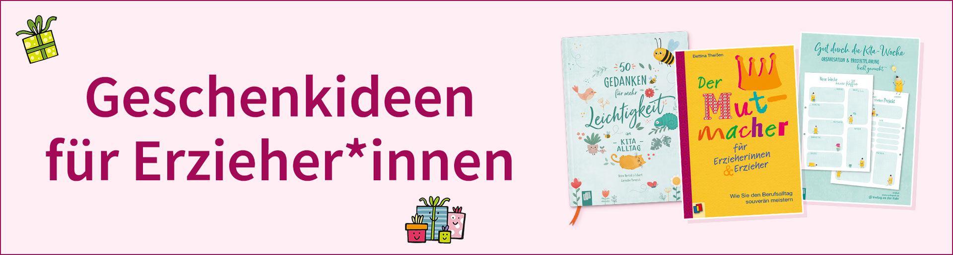 Geschenkideen für Erzieher und Erzieherinnen