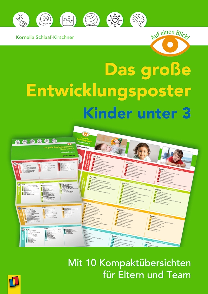 Das große Entwicklungsposter – Kinder unter 3