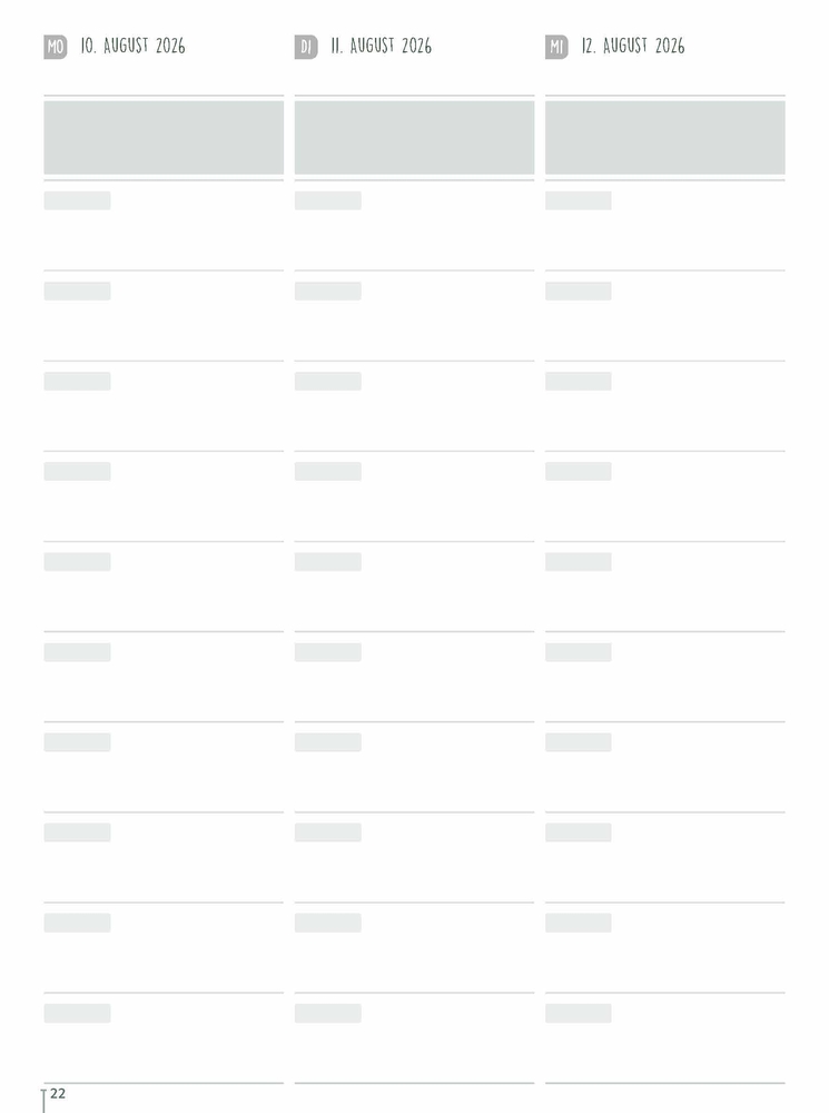 Mein Schulplaner fürs Referendariat Schuljahr 2026/2027