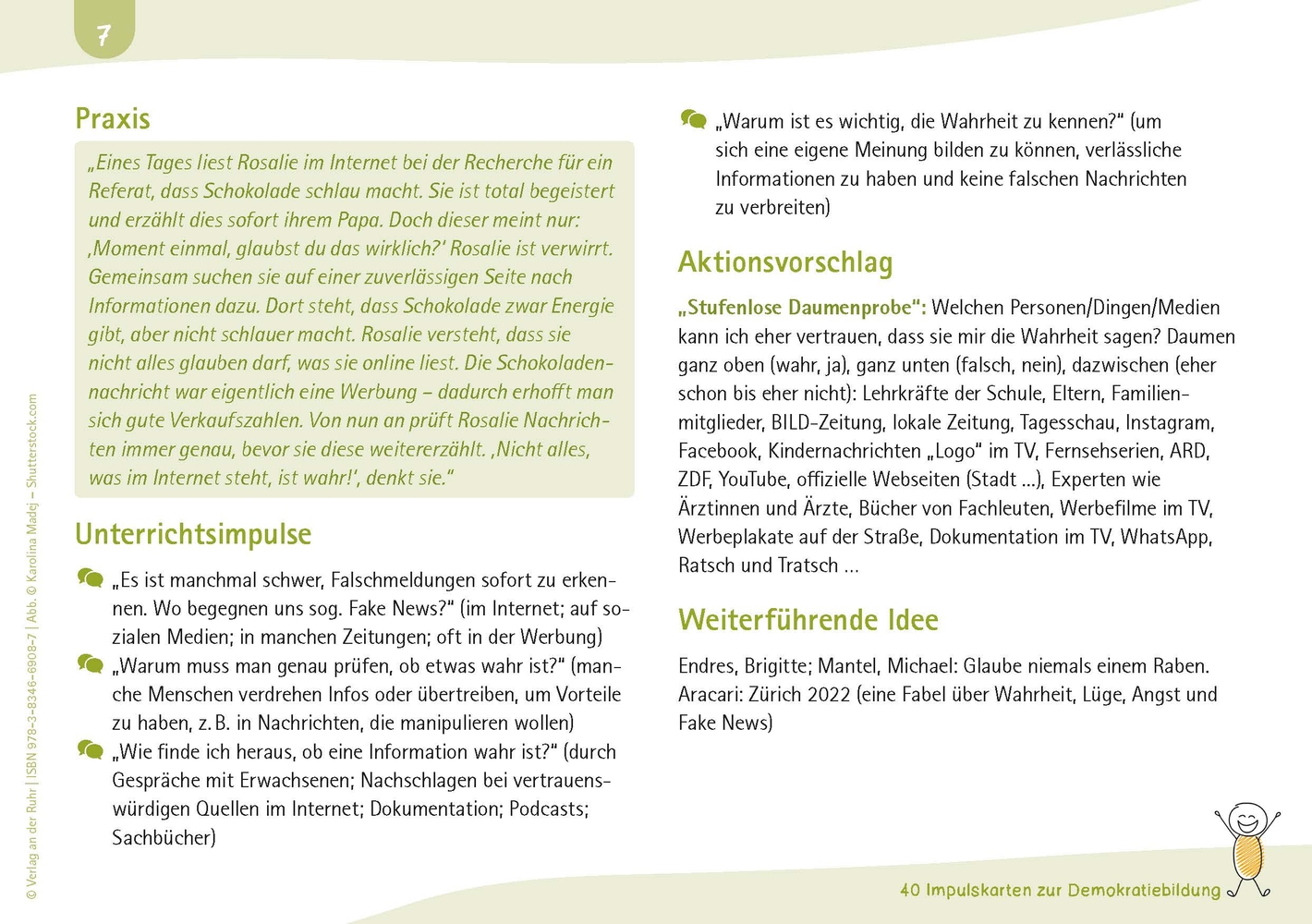 40 Impulskarten zur Demokratiebildung in der Grundschule