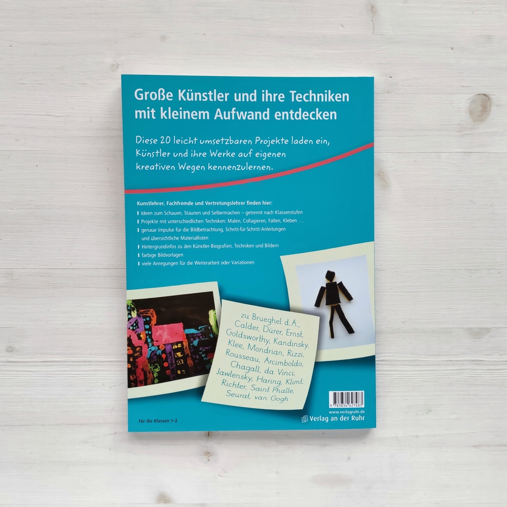 20 x Künstler für 90 Minuten – Klasse 1/2 20 x Künstler für 90 Minuten – Klasse 1/2
