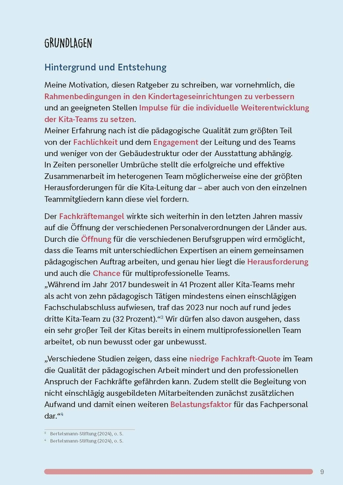 Unser multiprofessionelles Kita-Team