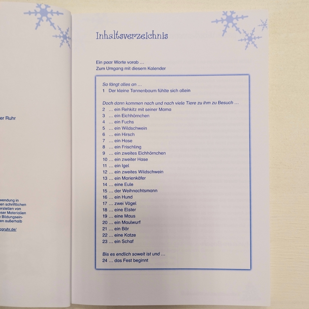 Weihnachtszeit im Winterwald Weihnachtszeit im Winterwald