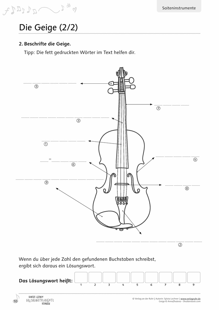 Kinder lernen Musikinstrumente kennen – Klasse 3/4