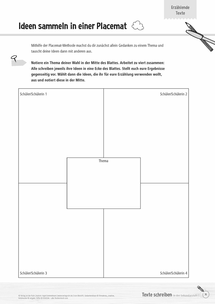 Texte schreiben in der Sekundarstufe I