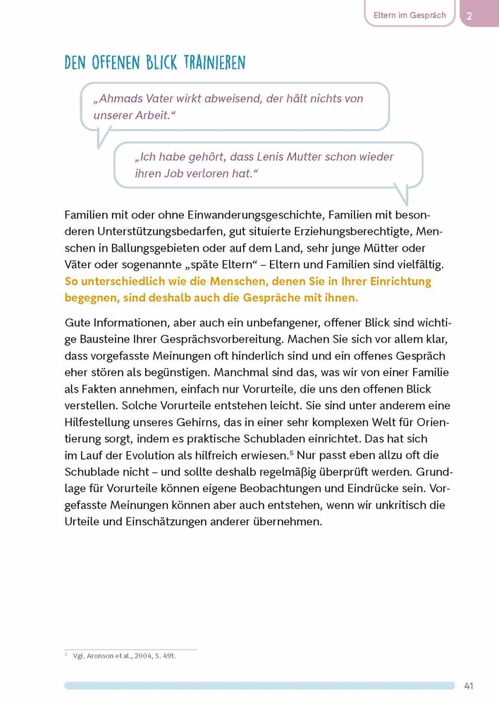 Klare Worte finden – Elterngespräche in der Kita Klare Worte finden – Elterngespräche in der Kita