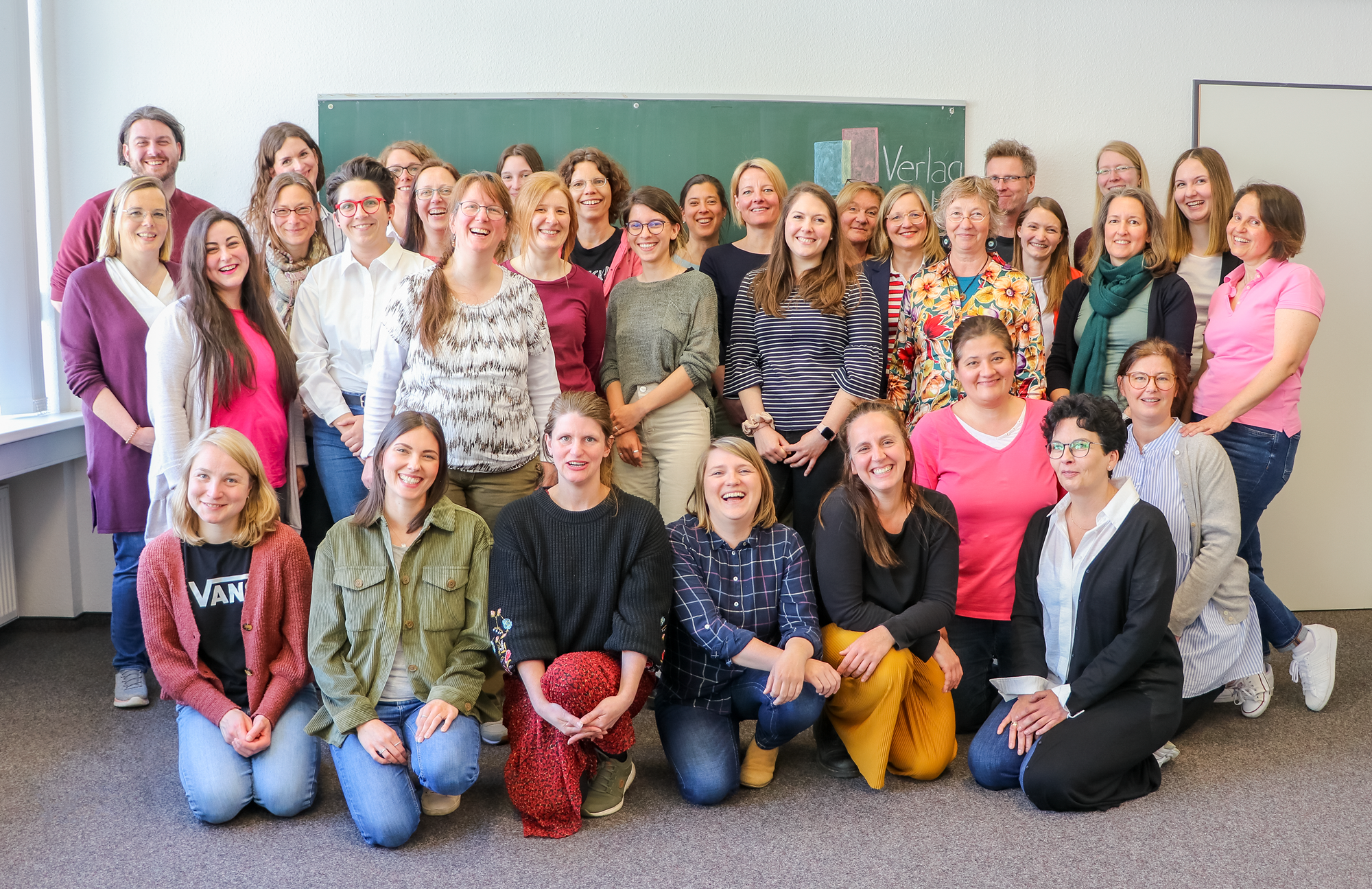 Teamfoto vom Verlag an der Ruhr