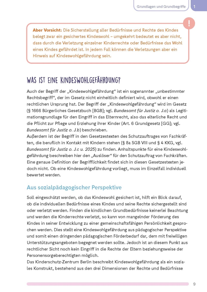 Verdacht auf Kindeswohlgefährdung?​